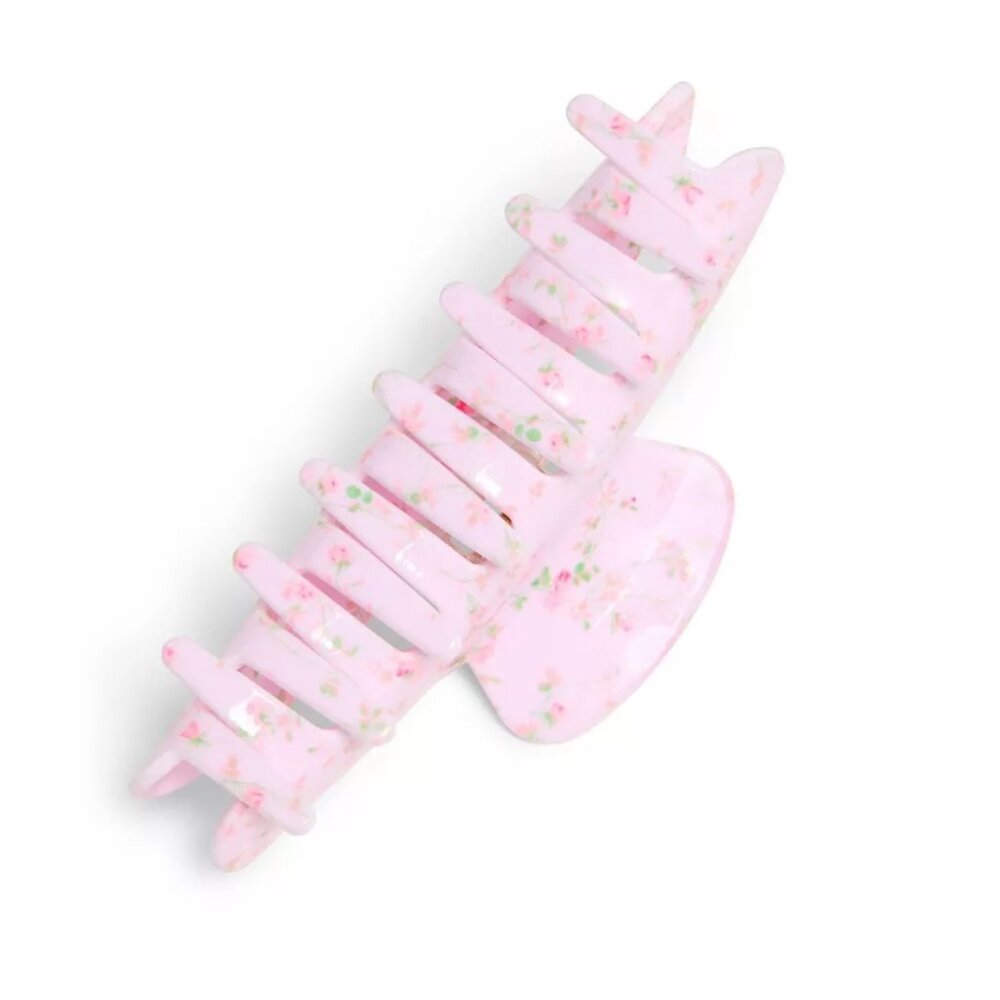 Love Shack Fancy X Goody Large Claw Clip - English Ivy - Pink - Picture 5 of 5